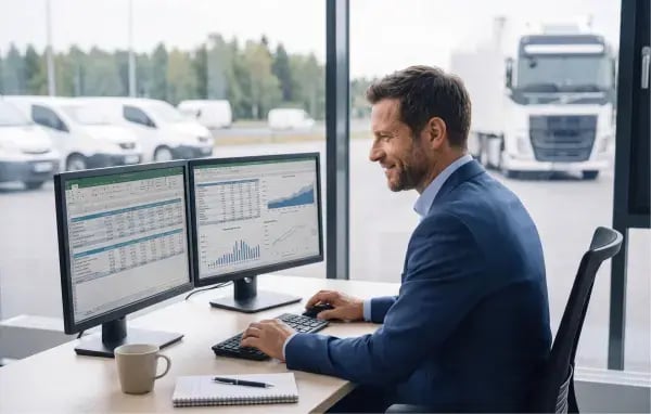BTP homme au bureau